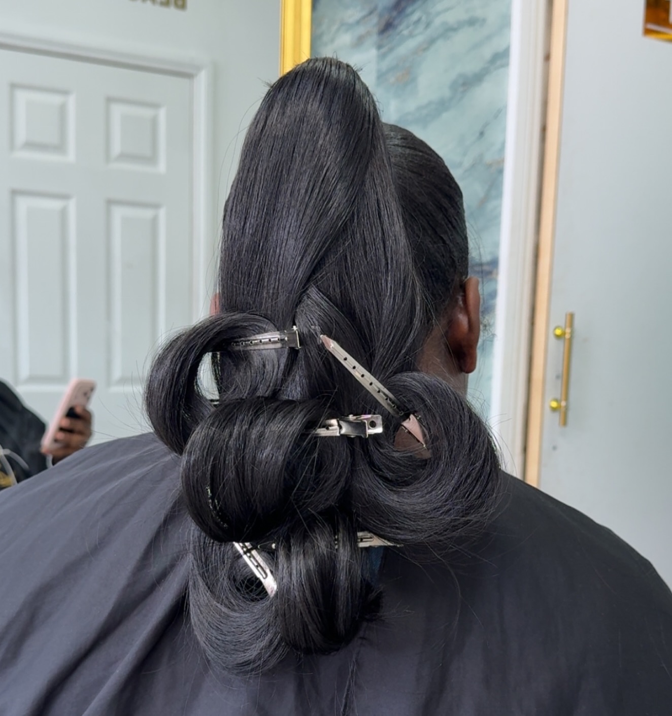 Curl set in progress