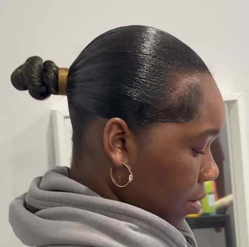 Slick Bun or Twist knot bun